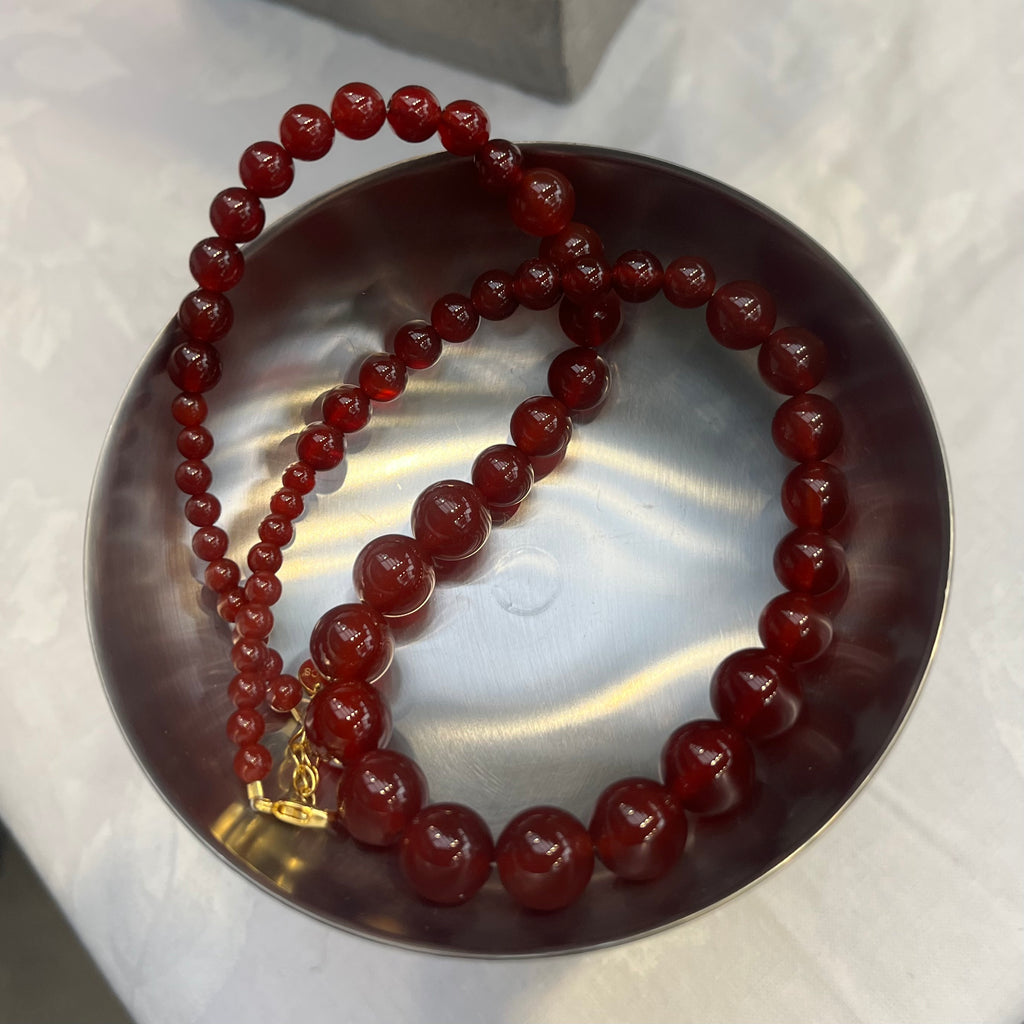 Karneol Halskæde